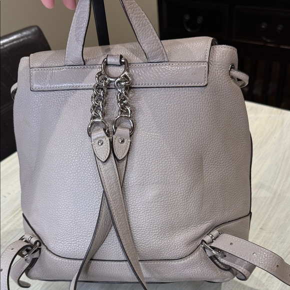 Coach Gray Backpack with Floral Ribbon - Picture 5 of 12